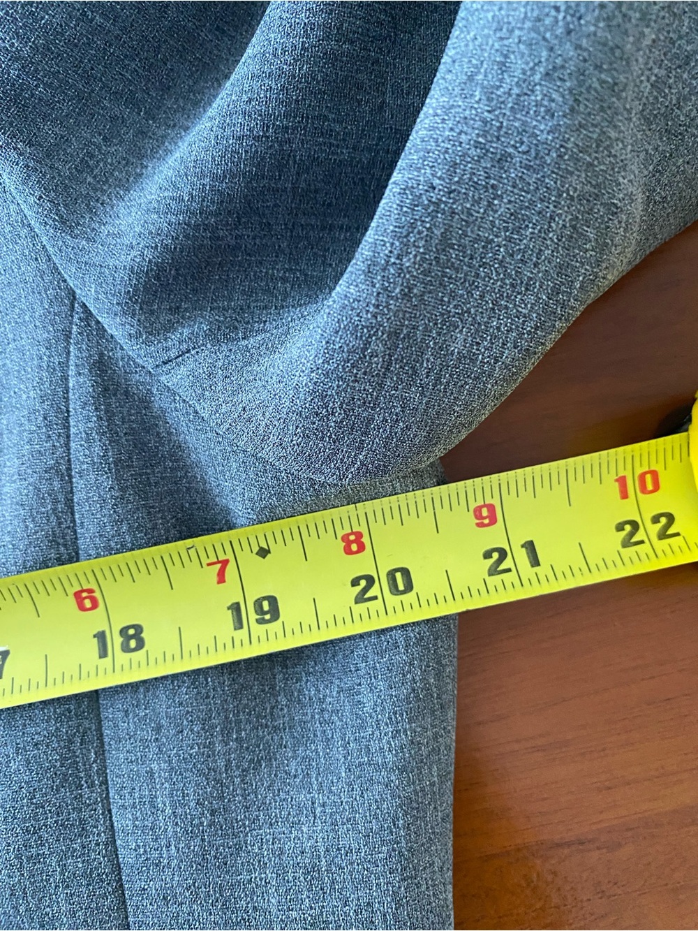 New York & Company | Y2K Grey/Gray One-Button Model Off-Duty Blazer Sz 14 - Picture 15 of 16